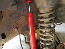 These are kyb monomax feel very good. I dont know if theyre valved stiffer or differently than jeep application shocks. I do know they work damn good on jeep. On street and dirt