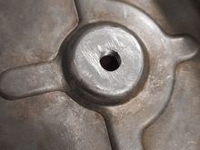 Ground down the factory piviot point and drilled it out