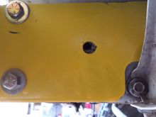 Front mounting bolts