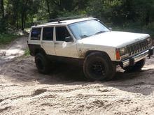 2wd stock w/ cut fenders n' 31s