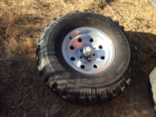 My $40. Spare tire and wheel!