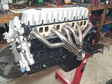 96 Grand Cherokee engine ready to swap in