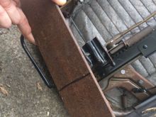 It’s a li’l long. I’ll cut the end off.