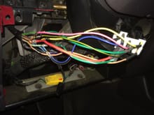 First time soldering wires, slung underneath the steering wheel, was a steep learning curve.