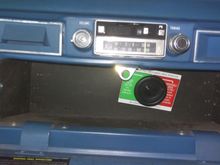 factory differential locker in glove box