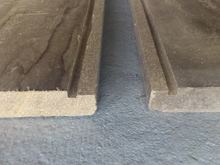 Google sample. A wide routed edge with a pass down the table saw oughta' replicate this