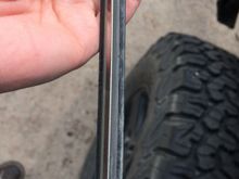 The trim pieces will fit back on by pressing the groove of seal onto the door, in reverse order of removal.