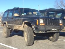97 XJ Wheelin
