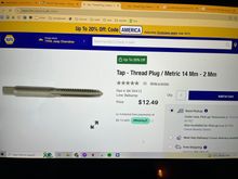 was having a really difficult time getting one bolt back in; it was the one that was seized. i think i stripped it a bit, so i used a tap and was finally able to get the bolt back in.