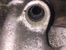 injector intakes had seen better days...