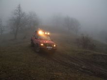 foggy...