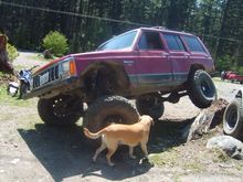 35s 8in lift love the flex