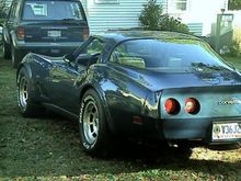 My Vette and my first Cherokee...