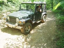 Our stock Jeep on da Trail