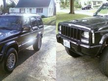 before after