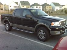 My tow rig, an 05 F-150 4x4 Lariat Super Crew