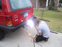 workin welder safty is a must with me........