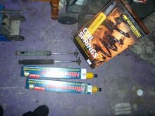 emu 4.5 coil springs, old man emu front shocks, rear shocks off s-10