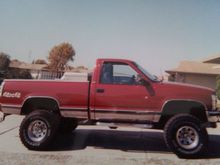 My 92 Chevy Chromed out work truck on 35's