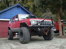 finished biulding my front bumper, still need to add longer frame mounts