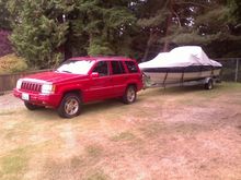 parked in my dads back yard