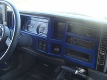 freshined up the dash a bit