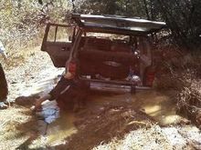 theres a hole lol a deep hole cherokee fun