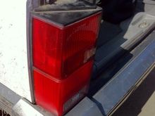 tail light after
