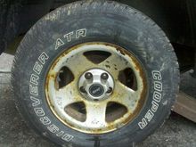 Rear wheels hadn't been of in ~10 years I'm guessing.