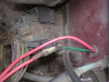 i had to use the same color wire, but found some of the same gauge w/ dif't color. spliced &amp; pulled through firewall (using grommet)