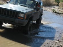 Jeep trail in Monitcello, NM
