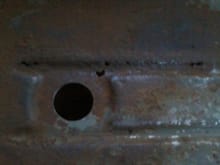 rust holes