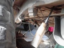 the brake lines probably need to be replaced