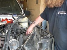 We had a friend take a chunk off Roxie and weld it onto this Jeep. No more crinkle!