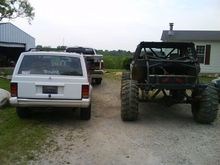 rear next to my DD