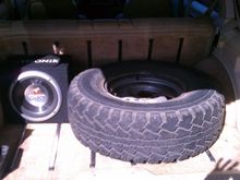 The sub and the spare. Nothin fancy.