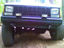 front view with QD off