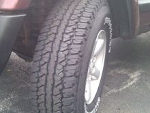 Stock ride height, no spacers..
No rubbing at all, even at full rotation!