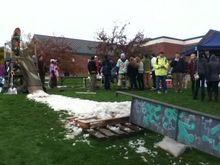 Summer rail jam at Johnson state college