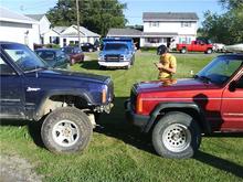 compared to stock