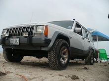 First time @ the beach w/my jeep!