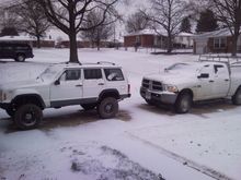 snowed today