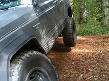 89 Jeep Cherokee 4.5 inch lift