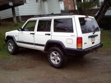 My white XJ