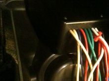 Project enclosure from Radio Shack to house the circuit - barely fits between the front of the E-Brake panel on the console and it's tape/cd tray