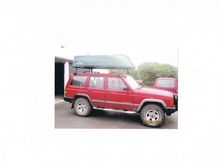red jeep