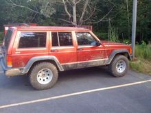 after a little test of "new" tires... and TJ flare coverage