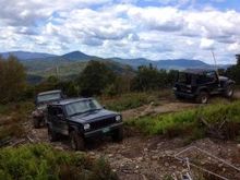 All the way there! The XJ was like a baws. The TJ drivers were even complimenting me.