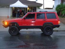 Finally back on the wheels. Now to the alignment shop