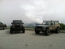 blueridge parkway after a day at richlands